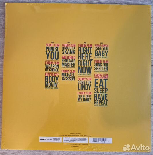 Best Of Fatboy Slim 2LP 180г