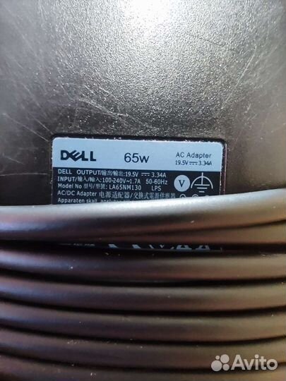 Блок питания для ноутбука 65w type c