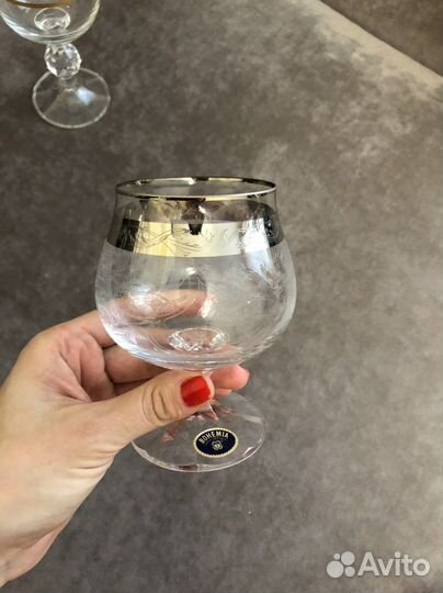 Бокалы и рюмки Bohemia