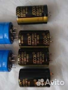 Новые и б/у конденсаторы для лампы