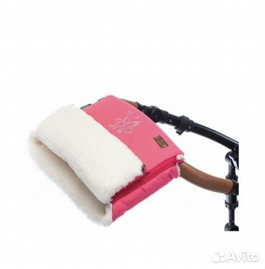 Муфта на коляску Nuovita розовая