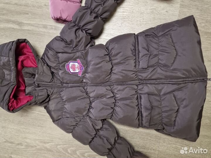 Куртки 116,110 зима