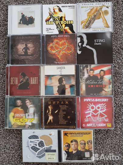 CD диски фирменные и лицензионные, 1 часть