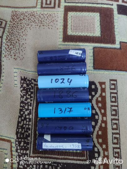 Аккумуляторы 18650 разные высокотоковые