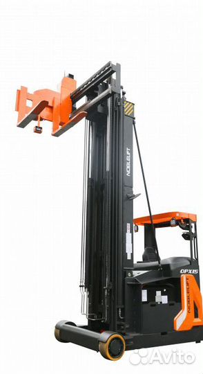 Узкопрозодный штабелер OPX15 Triplex mast (Литий 600Ач, FFL, fully AC, with EPS, Fingertip control