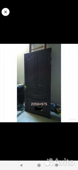 Дверь деревянная бу