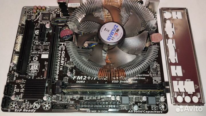 Материнская плата с процессором комплект