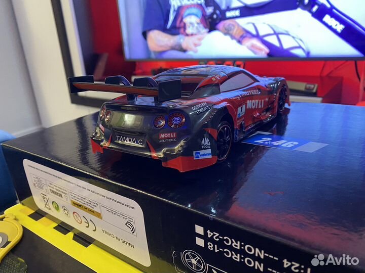 Машинка GTR на радиоуправлении для дрифта