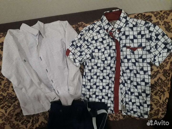 Рубашка и брюки на 6-7 лет
