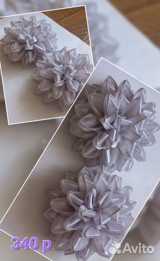 Георгиевская лента, заколочки, ободки