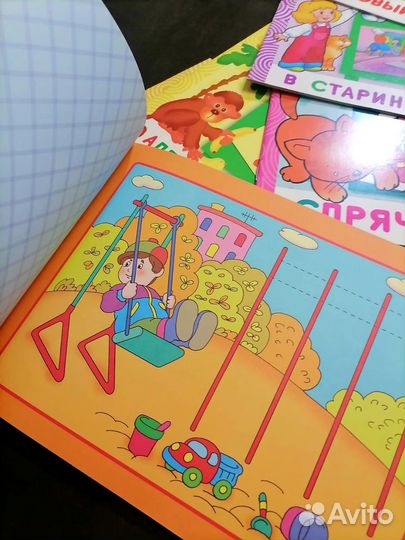 Развивающие книжки для детей, 11 шт. (3-5 лет)