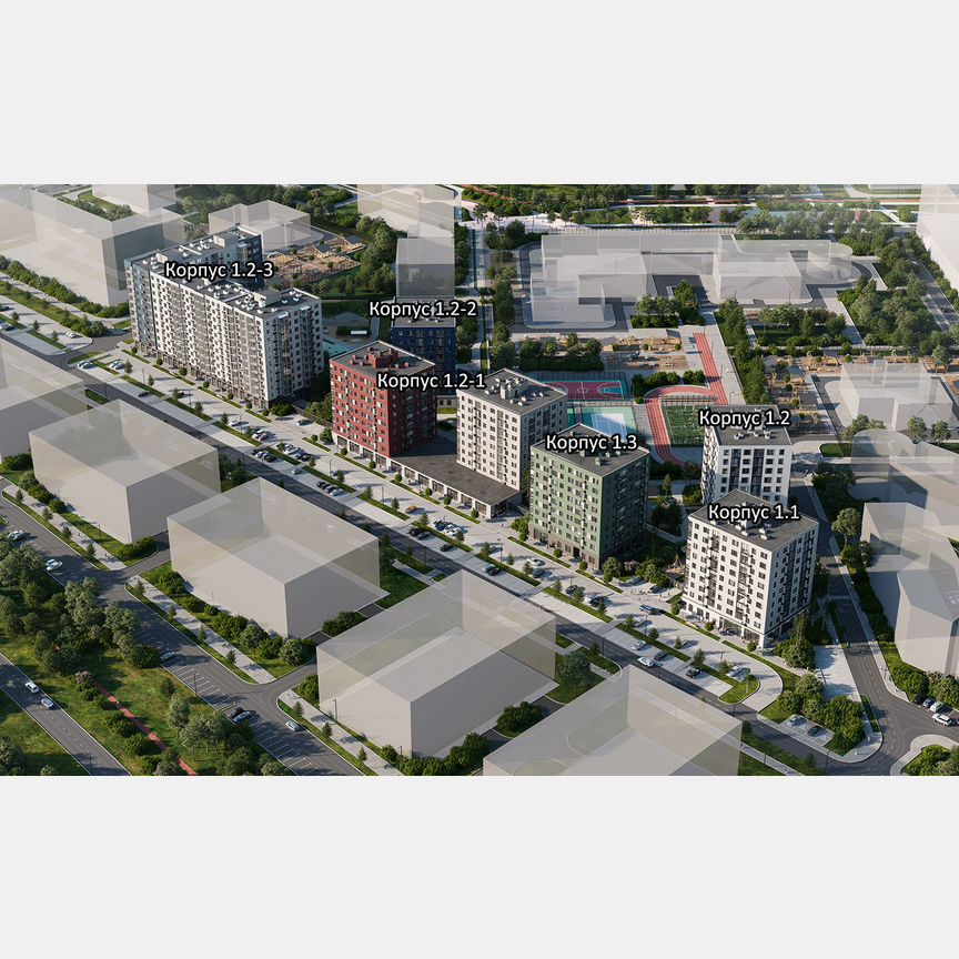 1-к. квартира, 34,6 м², 4/9 эт.