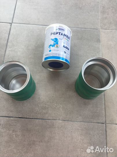 Банки из под смеси