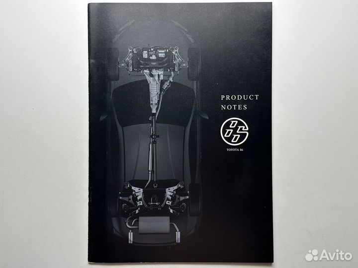 Дилерский каталог Toyota GT86 2012 Япония