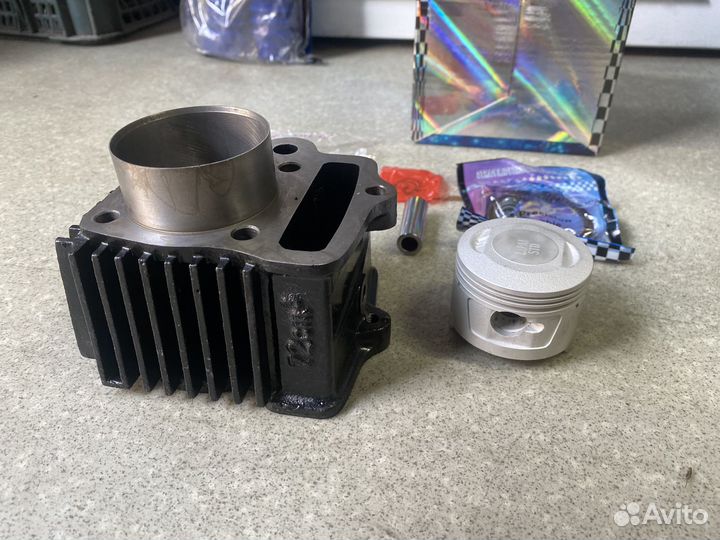 Поршневая Мопед 100 куб тюнинг на 72куб Марк. 49,9