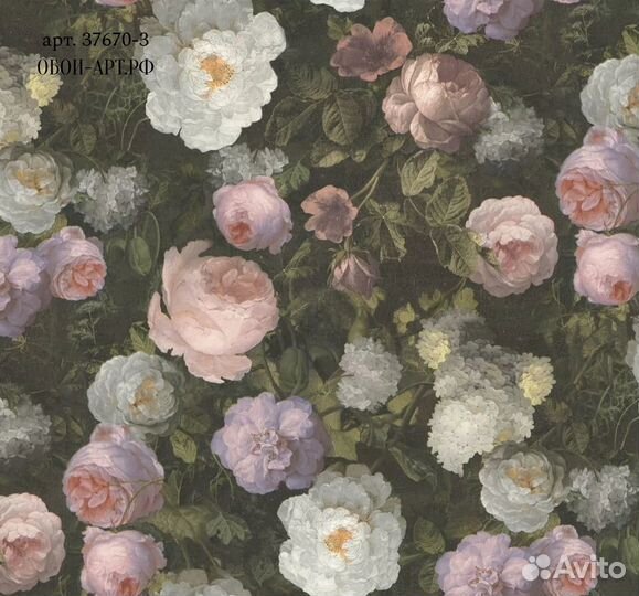 Обои с цветочками