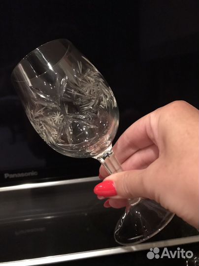 Хрустальные фужеры СССР