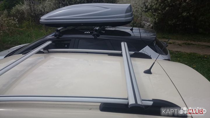 Рейлинги продольные на Renault Kaptur безсверления