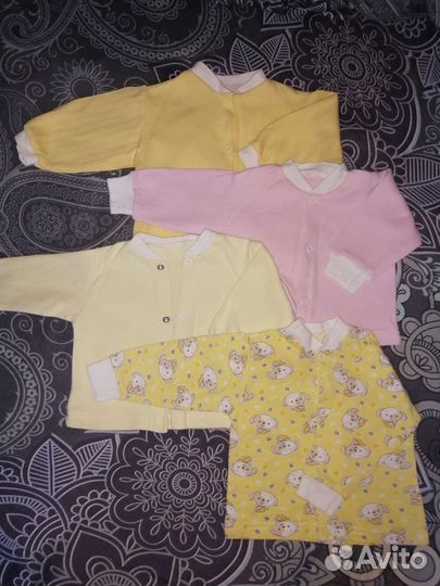 Детские вещи от 0 до 3 месяцев