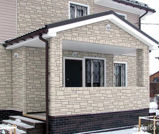 Облицовка фасада