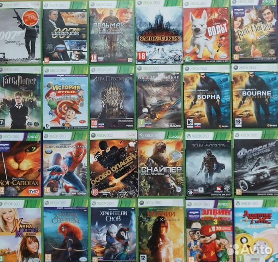 Игры на xbox 360 A-H лицензия икс бокс 360