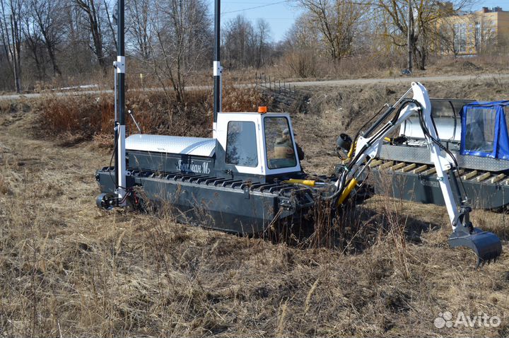 Экскаватор, земснаряд, амфибия Botsman M, 2023