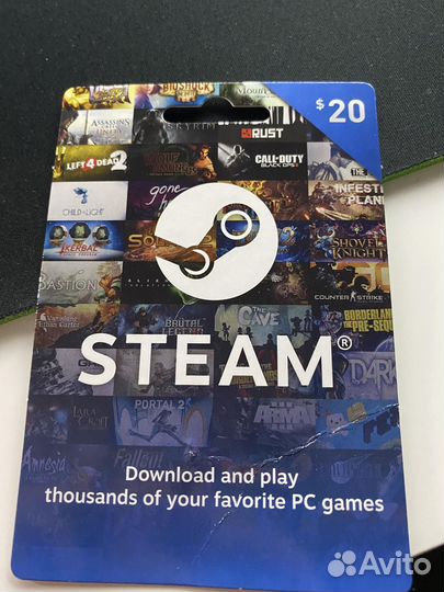 Стим пополнение