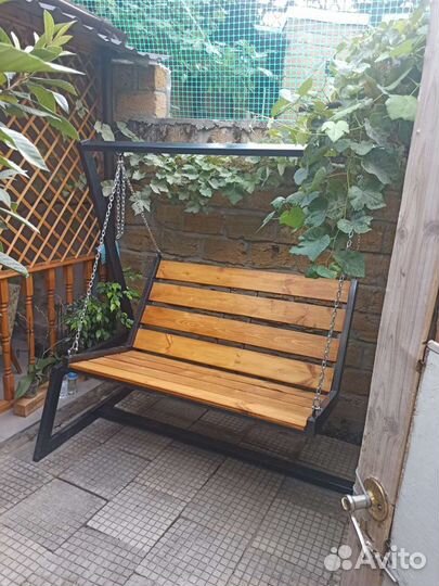 Качеля в стиле лофт