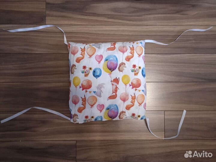 Бортики подушки в детскую кроватку новые+mothercar