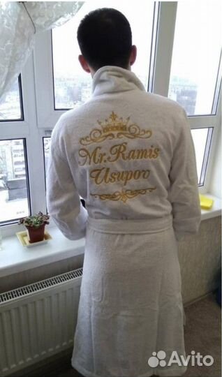 Именные Халаты и полотенца