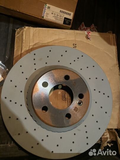 Оригинальные тормозные диски Mercedes-Benz