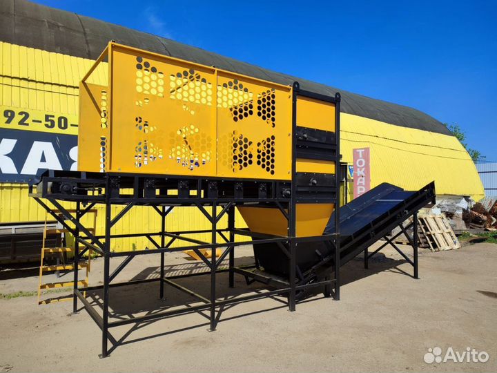 Кипоразбиватель жесткого пластика для переработки