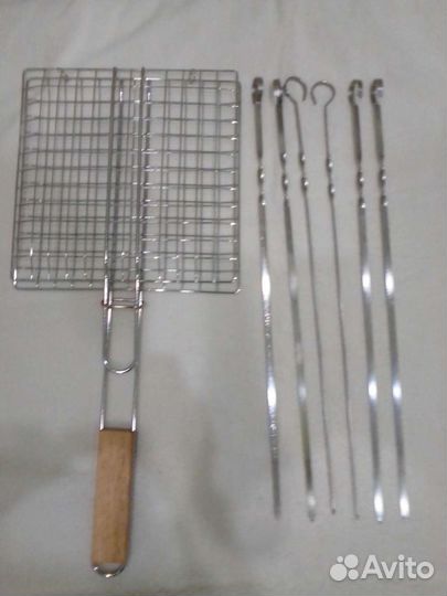 Решетка, шампура