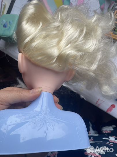 Голова манекен Эльза с волосами
