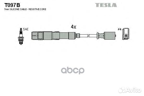 К-кт проводов MB W2169/W245 1.5-2.0 04 T097B