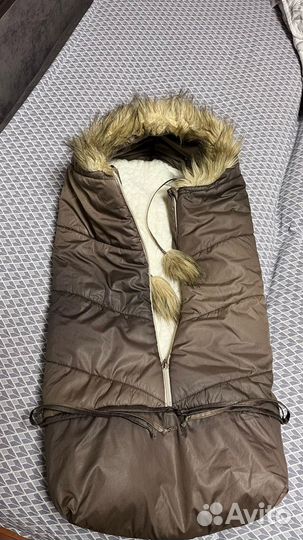 Конверт на выписку зимний для мальчика