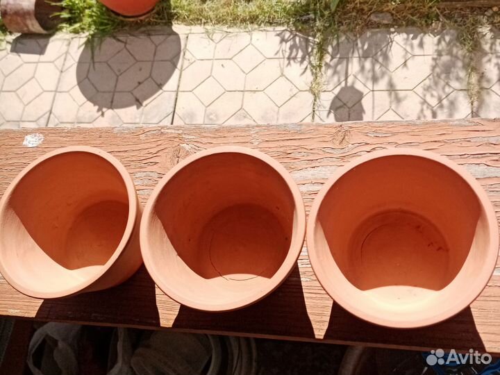 Горшки мини керамические, цветочные