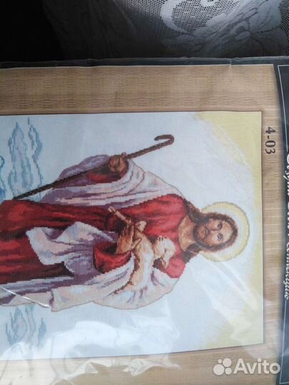 Набор для вышивки крестиком Иисус