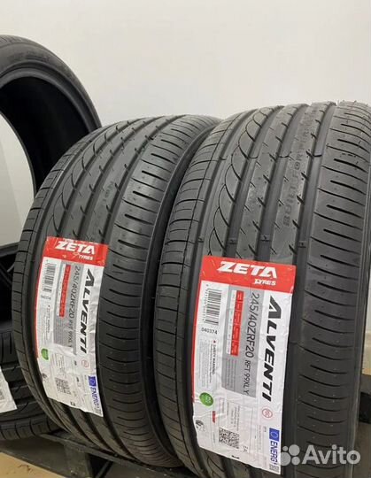 Zeta Alventi 245/40 R20 и 275/35 R20 99Y