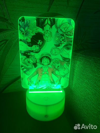 Светильник-ночник Ван Пис: Пираты соломенной шляпы