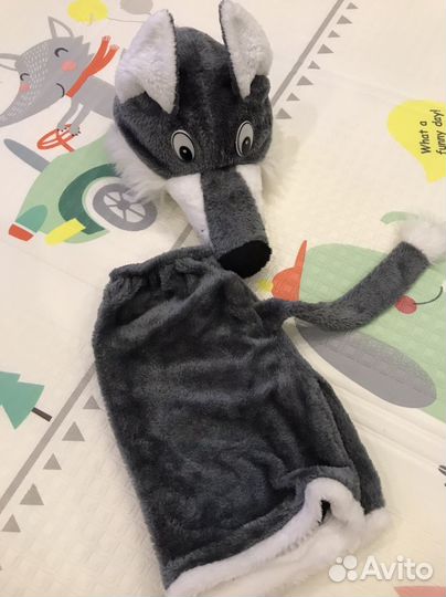 Новогодний костюм Волк 4-5 лет