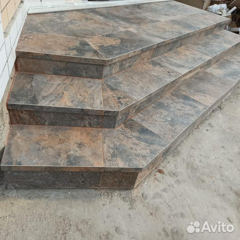Ступени для лестницы из керамогранита изготовление купить в Краснодаре ...