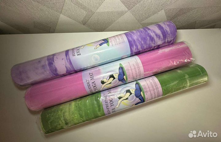 Коврик для фитнеса и йоги