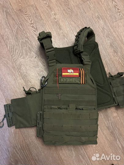 Бронежилет плитник с плитами