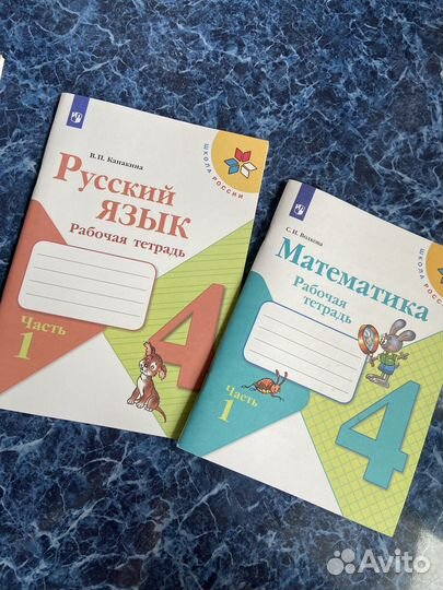 Продам рабочие тетради по математике и русск.яз