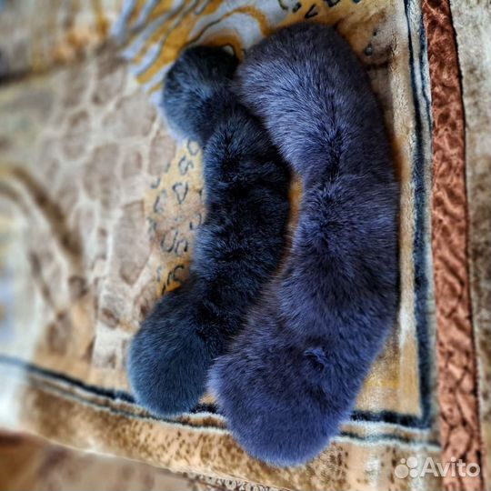 Меховой воротник песец