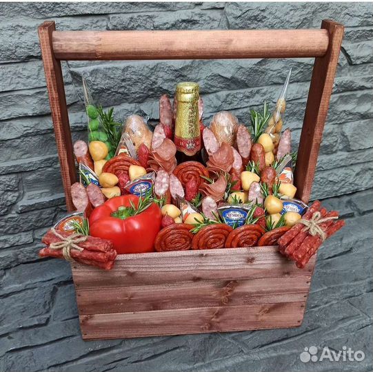 Букет для мужчины. Съедобные букеты