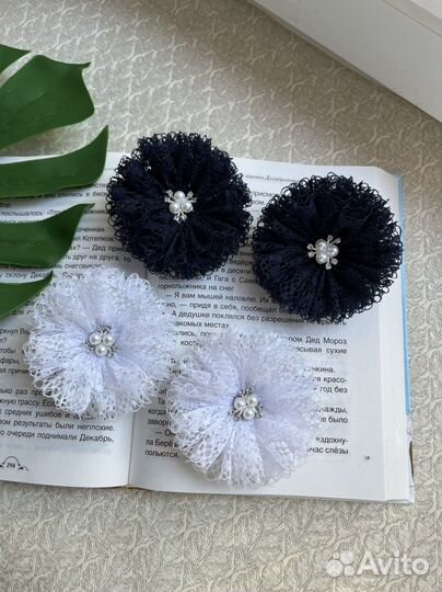 Бантики ручной работы для школы