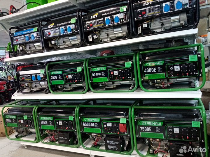 Генератор бензиновый,газовый Ставмаш
