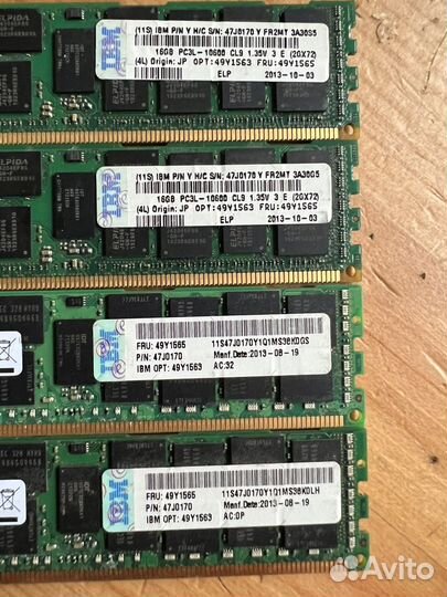 Оперативная память серверная 16GB